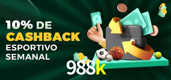 10% de bônus de cashback na 988k