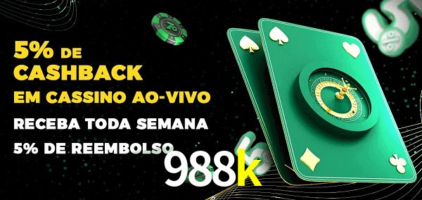 Promoções do cassino ao Vivo 988k